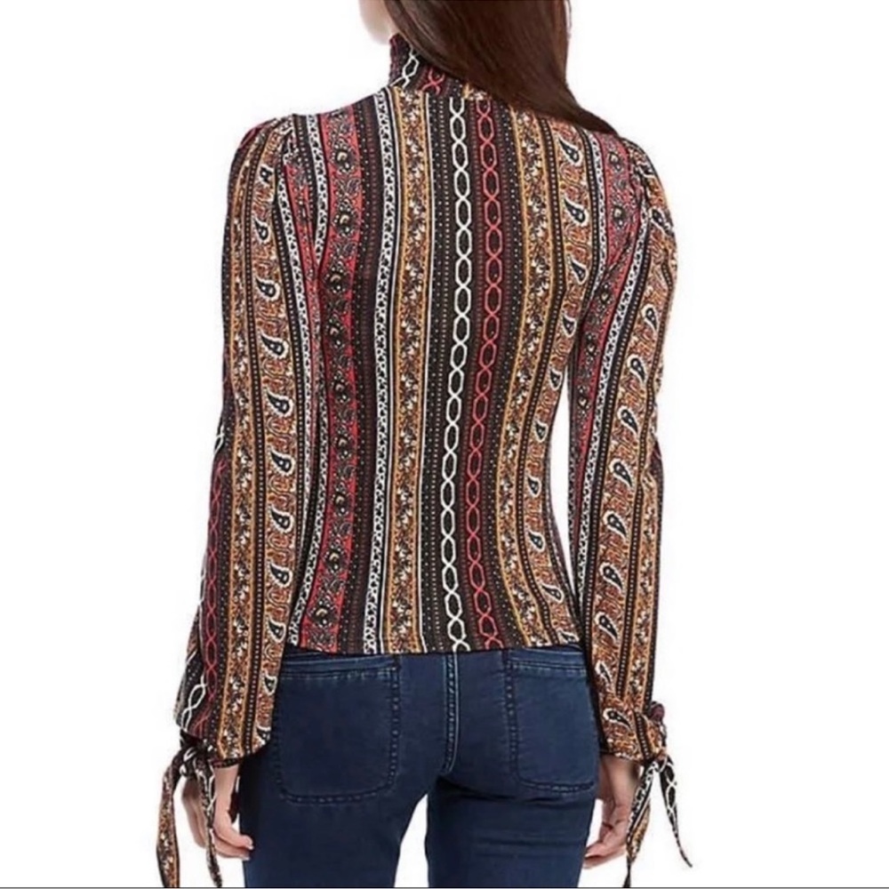 Free People Donatella Retro Turtleneck Size XS - Picture 4 of 14